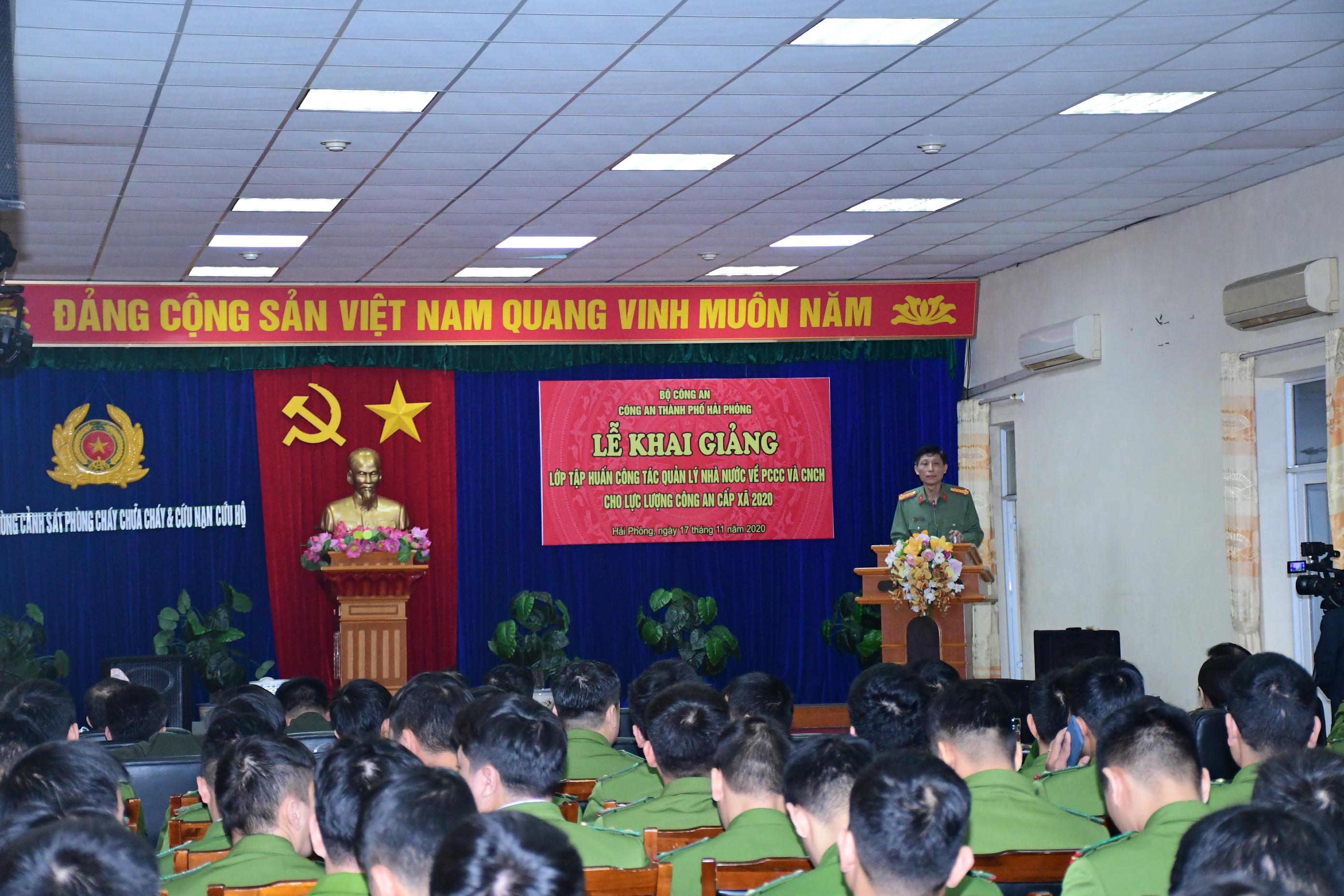 Tập huấn công tác quản lý nhà nước về phòng cháy chữa cháy và cứu hộ cứu nạn